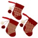 Megzta kalėdinė dovanų kojinė