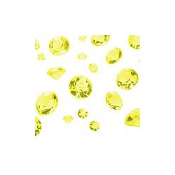 Geltonų kristalų asorti
