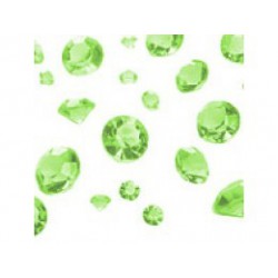 Žalių kristalų asorti