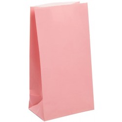 Ryškiai rožinis popierinis maišelis
