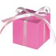 Rožinė dėžutė kvadratas